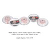 5PCS Solder Wick Red Copper Anti Oxidation Corrosion Resistance Desoldering