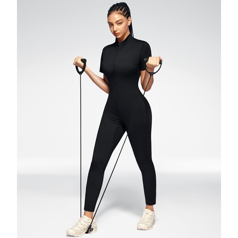 Junlan Sauna Suit Women Full Body Sauna Sweat Suit(Blue,Small)