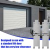 1 Pair Low Headroom Garage Door Top Brackets/Hinges Works with