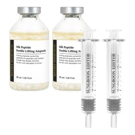 Ingredient Editor Silk Peptide Melting Thread Double Lifting Ampoule 35mlX2 + Applicator / 성분에디터 실크 펩타이드 녹는실 더블 리프팅 앰플 35mlX2개 + 어플리케이터X2개