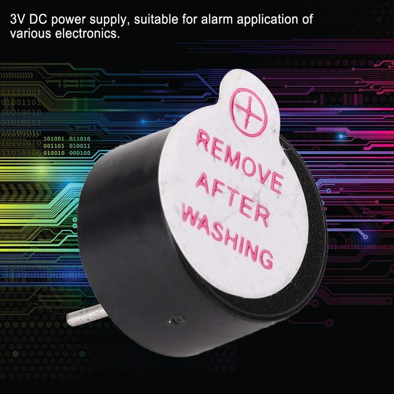 DC3V Active Piezo Buzzer Alarm Sensor, Beeper Alarm for Electromagnetic
