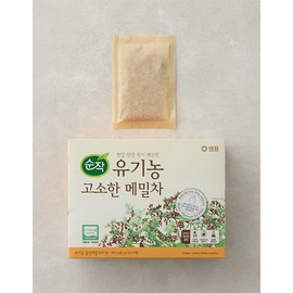 Sempio [샘표] 순작 유기농메밀차 (10g X 20개) [Samppyo] Sunjak Organic Buckwheat Tea (10g X 20 bags)