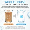 Ronaqua 1 Micron Sediment Water Filter Cartridge 10"x2.5", NSF Certified,