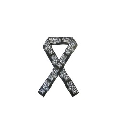 Islam Black Head Scarf  / Islamic Bandanna Headband