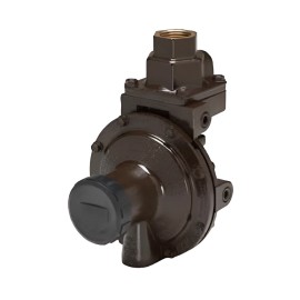 Engineered Controls Compact Twin Stage Regulator POL x 1/2" FNPT LP Gas