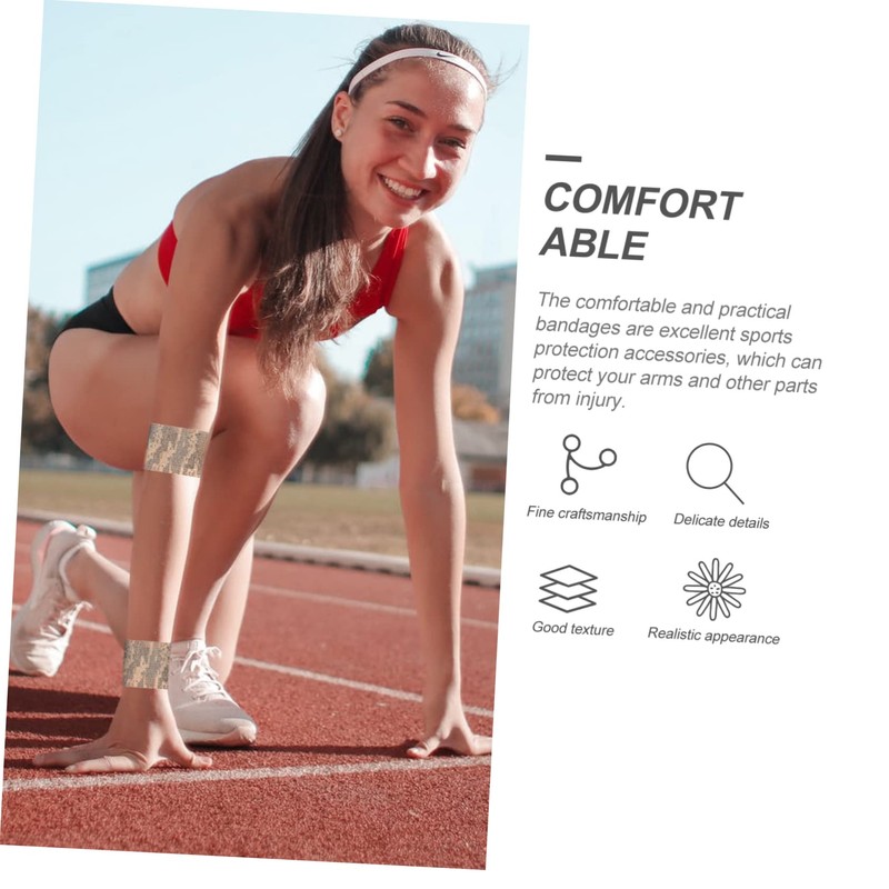 BESPORTBLE 6rolls Camo Duct Tape Outdoor Camouflage Wrapping Tape for