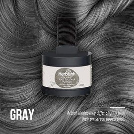 Polvo para retocar raíces con color: polvo para cubrir canas para mujeres y hombres, corrector instantáneo de raíces para cabello fino y calvas, resis