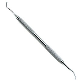 Dental Lucas Surgical Bone Curette 85 Double Ended Spoons 2.5mm Stainless Steel Instruments