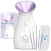 NanoSteamer Large 3-in-1 Nano Ionic Facial Steamer with Precise Temp