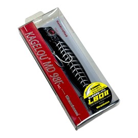 Megabass KAGELOU MD 98F Lure, Limited Color (Black Bone)