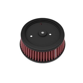 K&N HD-0800 - Filtro de Aire de Repuesto para Moto, Rojo