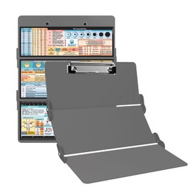 Whitecoat Clipboard® Trifold - Silver Medical Edition