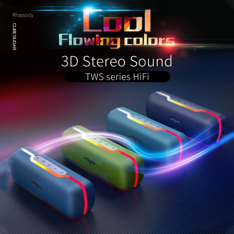 ZEALOT S55 Portable Wireless Speaker with BT 5.0 Technology Waterproof