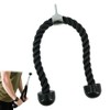 ciciment Nylon Triceps Rope,Lat Pull down Rope, Steel Buckle, Bicep