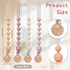 Dummy Clips Silicon Suppleness Portable - 4PCS Pacifier Clips Boys