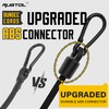 Bungee Cords with Hooks, Upgrade 30cm Adjustable Bungee Cords with