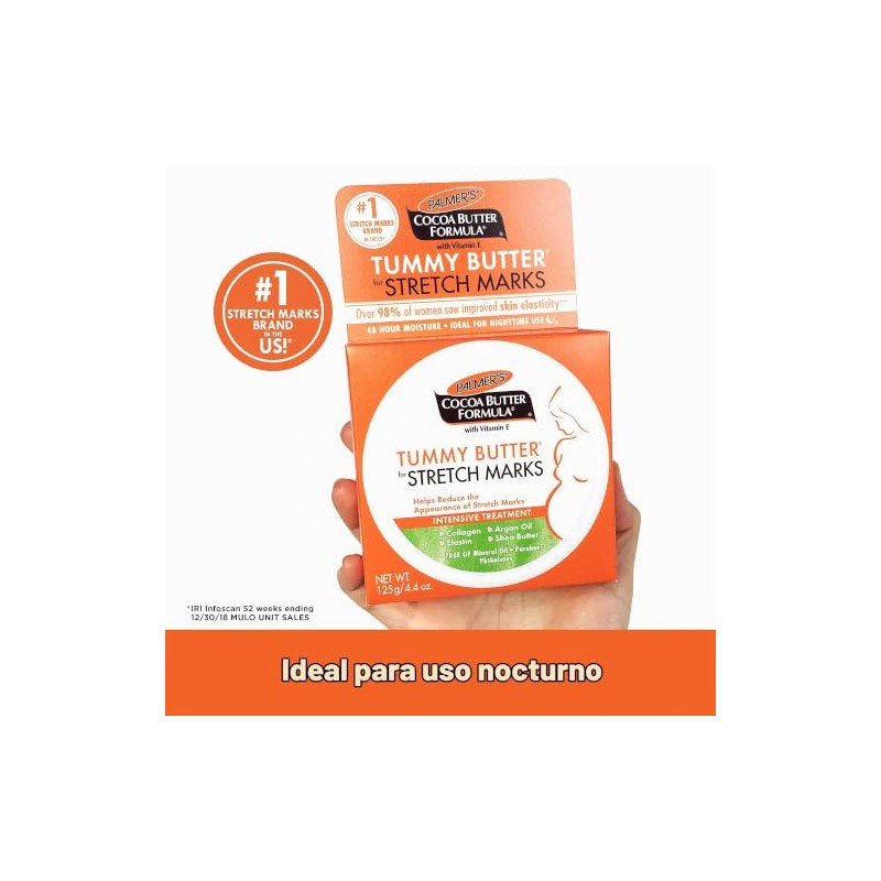 Palmer's Cocoa Butter Formula, Crema con Vitamina E, Pack de