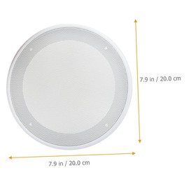 TEHAUX 2pcs Car Speaker Protection Net Durable Speaker Mesh Cover for Automotive Audio Accessories Easy to Install for Home Office Bar Use