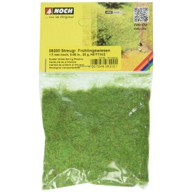 Noch 8200 Scttr Grass Sprng Mdw 20g 0,H0,TT,N,Z Scale