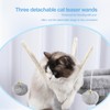 Hey-brother Cat Tree Tower, Scratching Posts with Removable Toys, Cozy