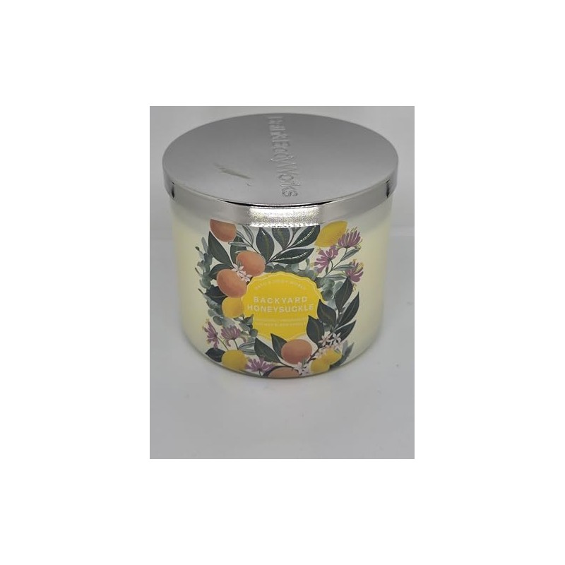 Backyard Honeysuckle 3-Wick Candle 14.5 Ounce