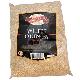 Supremo Italiano: Prewashed White Quinoa 10 Lb