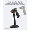 Inateck 2D Barcode Scanner with Intelligent Stand, Wireless QR Code