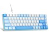 MageGee Portable 60% Mechanical Gaming Keyboard, MK-Box LED Backlit Compact