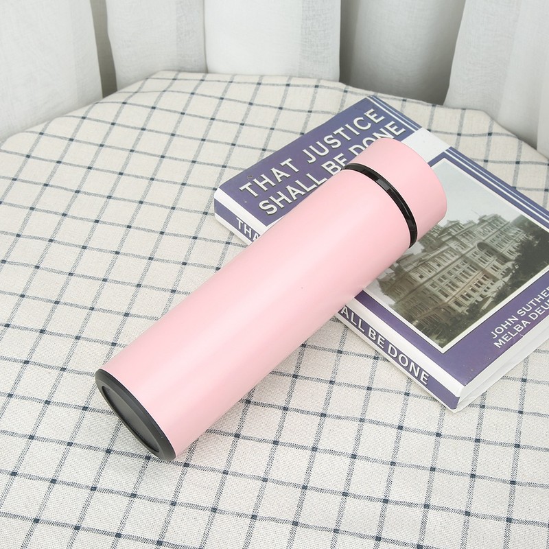 500ml Stainless Steel LED Vacuum Cup Insulated Water Bottle with