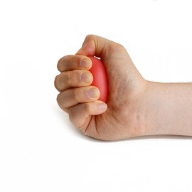 Stress Relief Balls, Exercise Hand Ball, Finger Strengthener, Hand Grip Strengthener, Stress Relief Ball for Adults and Kids (Hard)