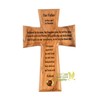 Generic Holy Land Carvings-8inch Our Father Payer Cross,The Lord's Prayer
