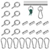 GOWTX 8Pcs Awning Rail Stoppers, 6mm M4 Lifting Eye Nut