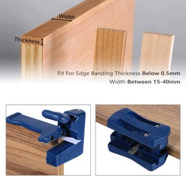 Joyzan Woodworking Edge Trimmer, Manual Tool Arc Edges Strips Wood Veneer Banding Chamfer Plane Burr Scraper Corner Flattening Tools for Panel Type Furniture Cabinet Making Decoration Other Industries