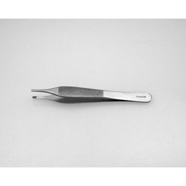 Disposable Adson Brown Tissue Forceps 4.75" Teeth 7x7 Pack of 25pcs - SurgicalExcel