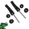 LONGHAO 2 x Handle Knob Nut Screw Universal Lawnmower Handle