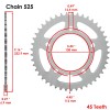 Honda Drive Chain & Sprockets Kit for Honda CBR600F4 CBR600