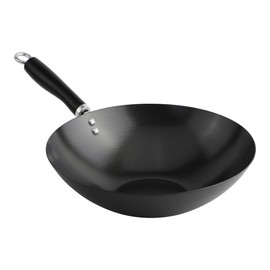 GoodCook Everyday Nonstick Wok, 12 Inch, Black