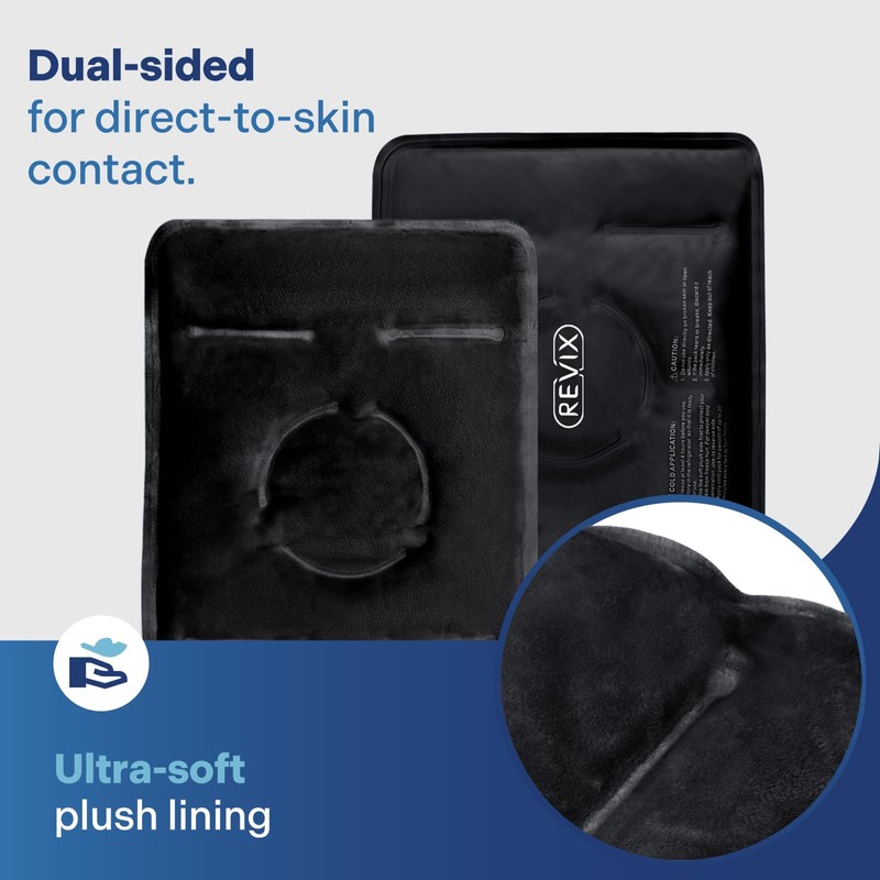 REVIX Ice Wrap for Knee Discomfort, Reusable Knee Ice Pack