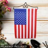 Garden Flag Wall Hanger (Black)