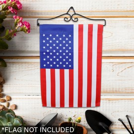 Garden Flag Wall Hanger (Black)