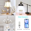 LEDLightsWorld Super Bright E12 LED Corn Bulbs, 16W 1500LM Bulbs,