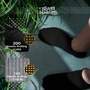 BloomBuddies Bamboo Viscose 6 Pair Ankle Compression Socks Men Women