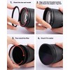 JOYTOLIN 46-67mm Metal Step-Up/Down Ring Adapter Compatible with Mirrorless Cameras