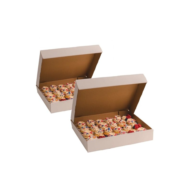 Culpitt 24 Cupcake Box | 2 Pack | Extra Strong