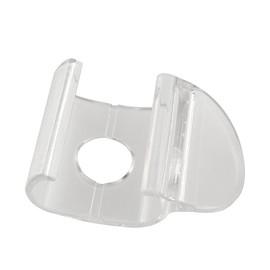 PZRT Roller Shade Hardware Hem Grips Cordless Blind Handles 57x38x15mm Transparent Handle Pull Lifting Clamp Pull for Roller Shades Window Blinds Rolling Curtain