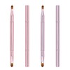 Unaone 2 Pack Lip Brush for Lipstick, Dual-Ended Lip Makeup