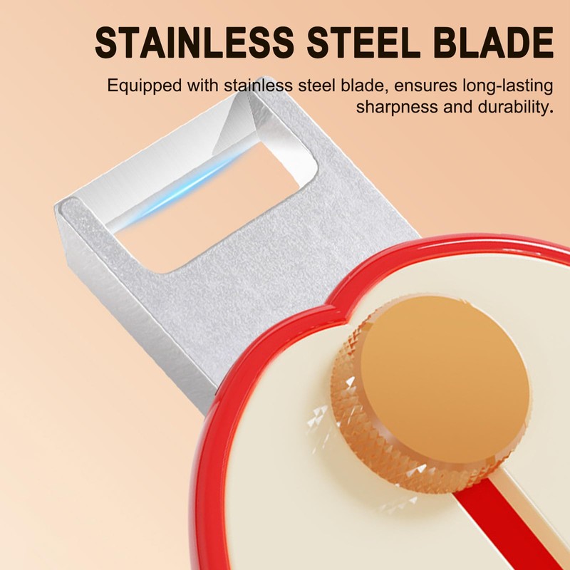 2Pcs Apple-Shaped Fruit Vegetable Peeler – 2025 New Stainless Steel