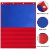 Jiareet Hanging Felt Board Storytelling Pocket Chart, Storytelling Flannel Interactive