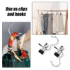 30Pcs Boot Hangers for Closet, FHDUSRYO Hanging Clips Clothes Pins,