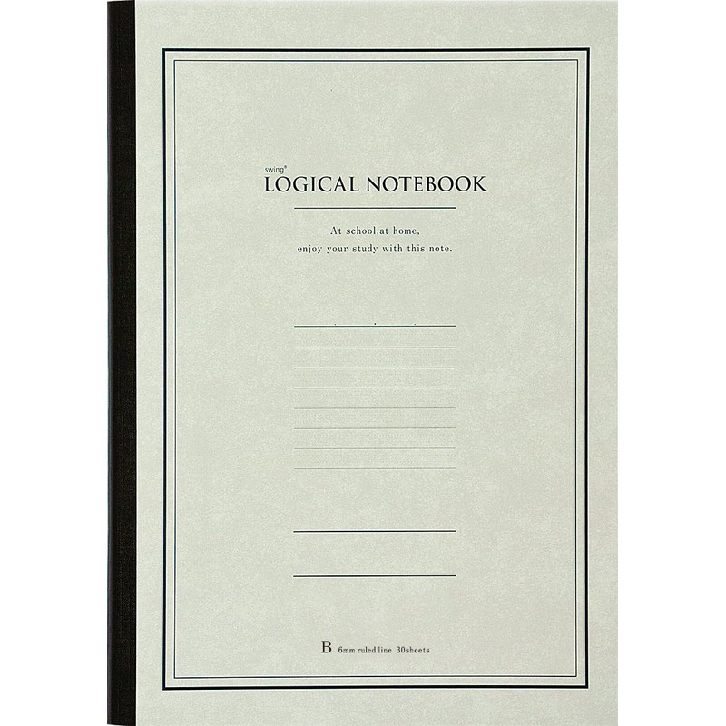 5 colors Pakkuno-B507B-5P Nakabayashi swing logical notebook classic B5 size